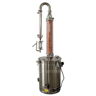 China Fruits/Flowers/Leaf Of Extraction Making Equipment Natural Steam Rose Essential Oil Still Vacuum Plant Essential Oil Distillation Machine for sale