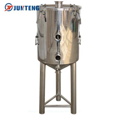 China Wholesale Custom Beer Home Micro Fermentation Fermentation Tank Cheap Conical Brewery Fermenter 50L 100L for sale