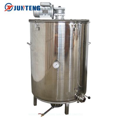 China Brewery and Distillery Equipment Professional Design Customized Electric Heating Can Open Lid Material Vessel Beer Brewing for sale