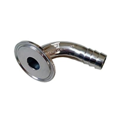 China SS304 Stainless Steel 90 Degree Tri Clamp Pipe Stainless Steel Pipe Bard Round for sale