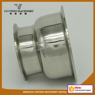 China Sanitary Stainless Steel 304 316 Stainless Steel Tri Clamp Bowl Pipe Reducer for sale