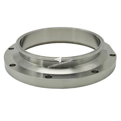 China Tri Clamp 304 316 Round Pipe Fitting Stainless Steel Clamp Forge Forge for sale