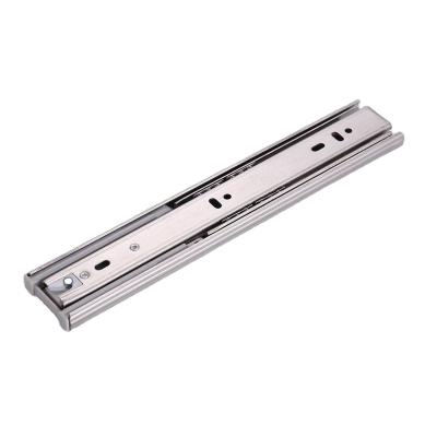 China 3 Fold+Full Telescopic Extension Channel Drawer Slide Closet Cabinet Door Fitting Hardware for sale