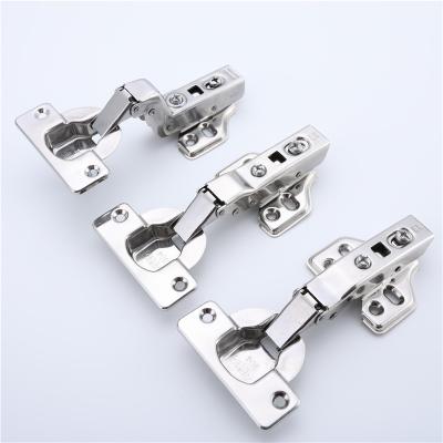 China Contemporary Soft Closing Hinges Furniture Hardware Hydraulic Fittings Slide On Damper Stainless Steel Slow Close Cabinet Doors Hinges for sale