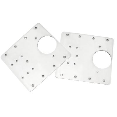 China Modern Cabinet Door Hinge Repair Plate Stainless Steel Kitchen Furniture Cabinet Hinge Repair Plate for sale