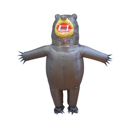 China Warm Welcome Inflatable Coffee Bear Costume Sets With Smart Design For Wholesale for sale