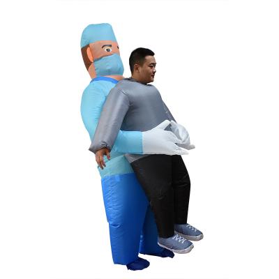 China As New Design Pictures Inflatable Halloween Costume 2020 Inflatable Hug Me Doctor Costume for sale