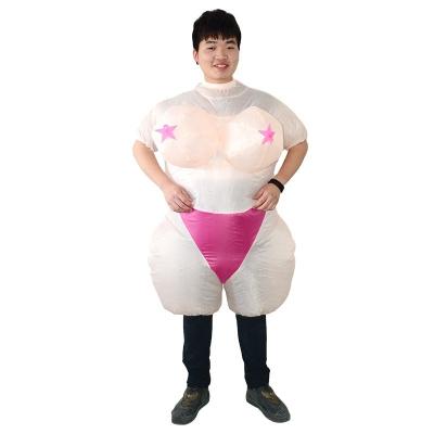 China As Party Wholesale Inflatable Bachelor Costume Adult Funny Cosplay Pictures Costume for sale