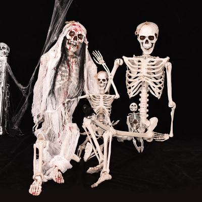 China Halloween Cosplay Halloween Decoracion 40CM/90CM/165CM Skeleton Decoracion for sale