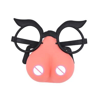 China Cosplay Girls Night Out Bachelor Party Hen Party Prom Supplies Female Breast Nose Monocle for sale