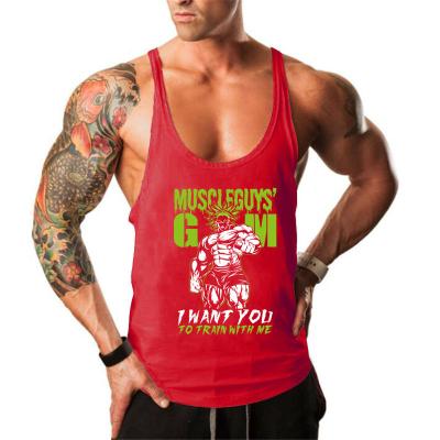 China Breathable Men's Gym Outdoor Professional Active Wear Stringer Sports Tank Tops For Sale for sale