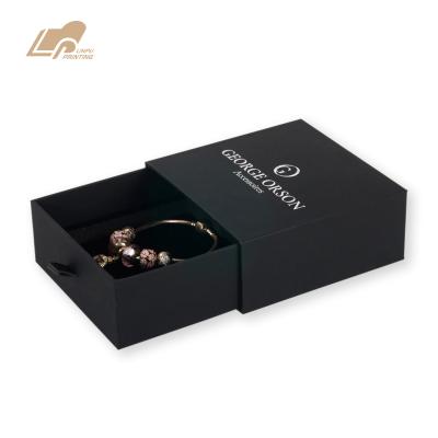 China High Quality Recycled Materials Slide Paper Box With Drawer Jewelery Packaging Box for sale