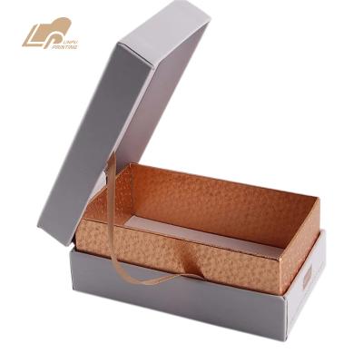 China High Quality Recycled Materials Tea Cup Gift Box With Aluminum Stamping Man Gift Box Watch Gift Box for sale