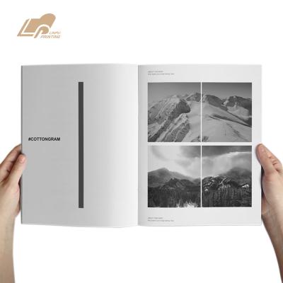 China High Quality Fancy Advertising/Promotion/Business/Photo Book Catalog Magazine Art Printing Spot UV Perfect Binding for sale