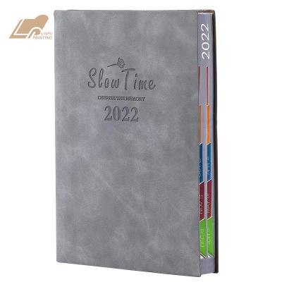 China Hot Selling Printed Student 365 Days Calendar Schedule Book Custom Planners A5 Daily Diaries for sale