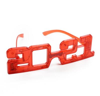 China Binking-Steady Blink-Slow Fast On New LED Lights Party Glasses 2021 New Year Glasses for sale