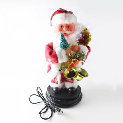 China Christmas Party Multi Mini Santa Claus Toy Led Colors Instant Christmas Santa Claus for sale