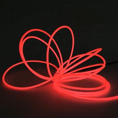 China Flexible Custom RGB EL Wire EL Light Wire EL Smart Wire For Car Decoration for sale