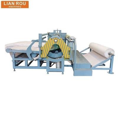 China Mattress Making Sale Production Rolling Packing Glue Pocket Mattress Top Coil Spring Making Mattress Compression Machine for sale