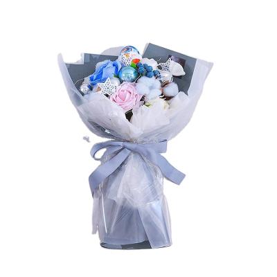 China Materials Supplier Custom Recycled Cheapest Gift Flower Fabric Wrapping Apparel T-shirt Tissue Paper For Packing Rigid Gold BoxesPackaging for sale