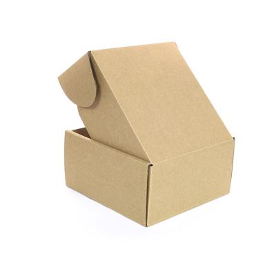 China Custom High Quality Recycled Materials 2022 LOGO Corrugated Cardboard Kraft Paper Shipping Packaging Box for sale