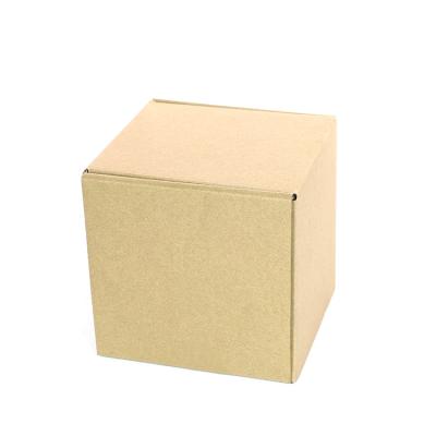 China Recycled Materials 2022 Custom LOGO Corrugated Cardboard Kraft Paper CCNB High Quality Recycled Mailing Packaging Box for sale