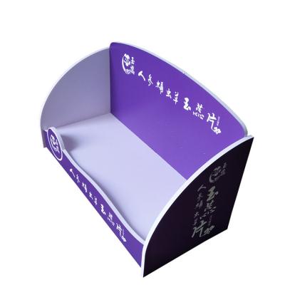 China Product Display Customized Recyclable Display Rack Seed Cardboard Retail Office Display Stand for sale