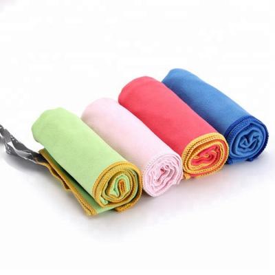 China 50*100cm Compressed Suede Microfiber Towel 400gsm for sale