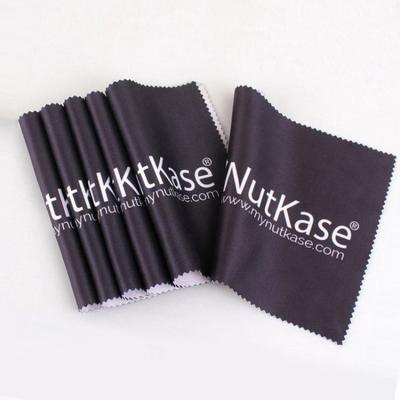 China 200G Microfiber Glass Folding Wiper Eco - Friendly With Logo Print for sale