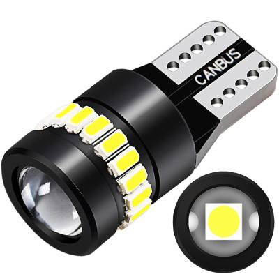 China Super Bright Led Error Free Tail Light T10 Canbus W5W T10 194 12v 24v 3030 Smd Light Car Side Lights DJ124 Smd for sale