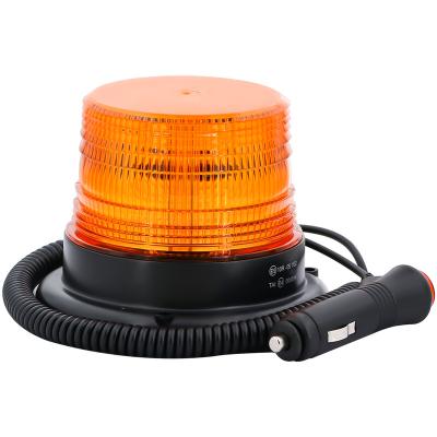 China DC12 24V 12W Rotating Strobe Beacon Light Emergency Alarm Signal Forklift Led Strobe Flashing Magnetic Waterproof Beacon Light for sale