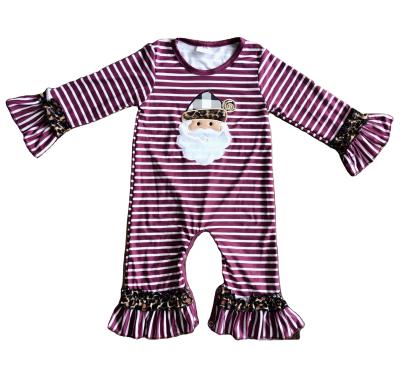 China RTS Boutique Breathable Quick Delivery Cotton Pitti Rompers High Quality Christmas Sets Clothing For Kid for sale