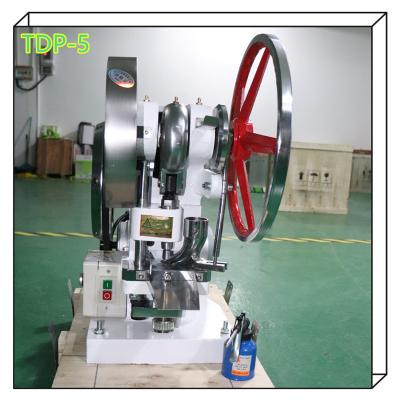 China Candy Dry Powder Punch Tablet Press Machine TDP-5 For DIY Mold for sale