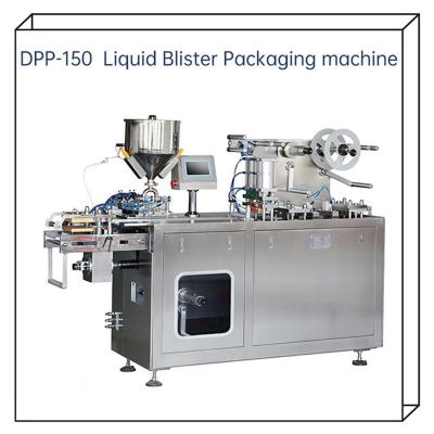 China Jam Honey Liquid Blister Packaging Machines DPP-150 For Home Use for sale