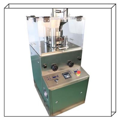 China Iron Rotary Tablet Press Machine 60KN Medicine Tablet Making Machine With 9 Punches for sale