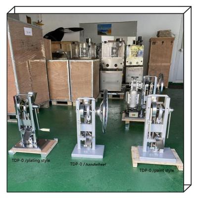 China Errosion Proof Electroplating Candy Press Machine TDP Handheld Press 2 - 6mm for sale