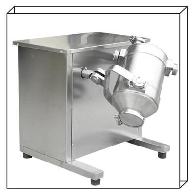 China 3D Chemical Food Powder Mixer Machine 0.55KW SBH-20 Three Dimensional Movement Mixer for sale