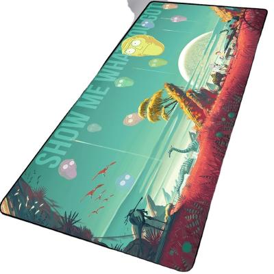 China Radiation Protection Anime Large Gaming Mouse Pad Non-slip Computer Mousepad for sale