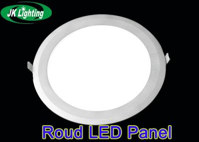 China Energy Saving Recessed Round LED Panel Light / Acrylic Light Guide Panel for sale