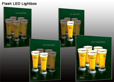 China A0 A1 A2 A3 A4 A5 Edge Lit Acrylic LED Lighting Box / Animation Light Box for sale