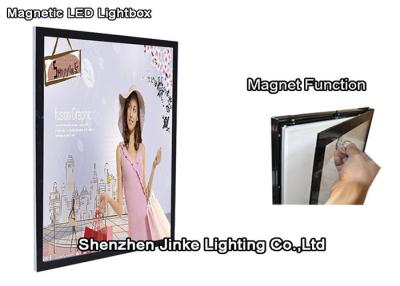 China Eco - Friendly Advertising Magnetic LED Light Box With 15mm Aluminum Frame for sale