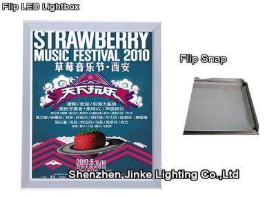 China Outdoor Snap Frame LED Light Box , Shock Resistance LED Poster Light Box for sale