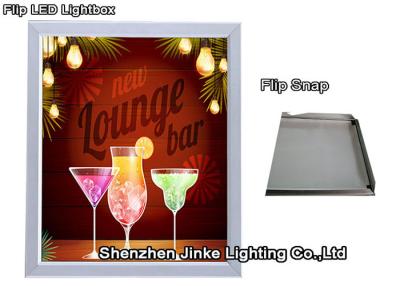 China Super Bright Ceiling Hang A2 Snap Frame LED Light Box With Acrylic LGP for sale