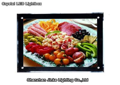 China A1 / A2 / A3 / A4 / A5 LED Crystal Light Box Board , LED Menu Light Box for sale