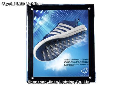 China Photo Frame Crystal LED Light Box Sign Acrylic Panel Light Advertising Board for sale