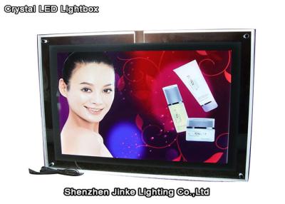 China Single Side Thin Crystal LED Lightbox , LED Acrylic Light Box For Advertising for sale