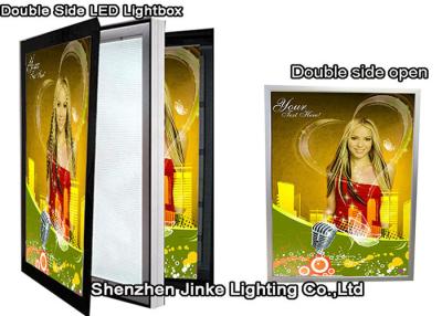 China Indoor outdoor single double sides aluminium profile advertising LED light box for sale