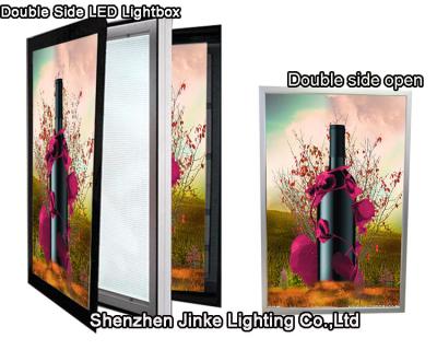 China Wall Mounted Advertising Thin Double Sided LED Drawing Light Box Signage for sale