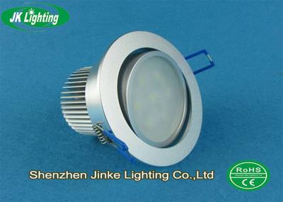 China Diffuser cover 7W LED Embedded Ceiling Lights Bathroom LED Downlights Dimmable for sale