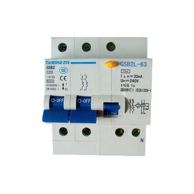 China GSB2L-63 Electric Circuit Breaker 3p 4p Earth Leakage Pv Mini for sale